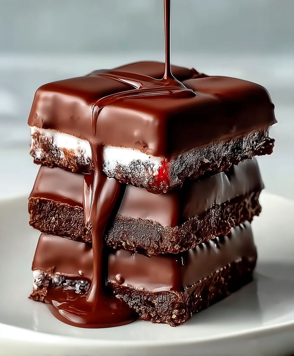 Chocolate Strawberry Frozen Yogurt