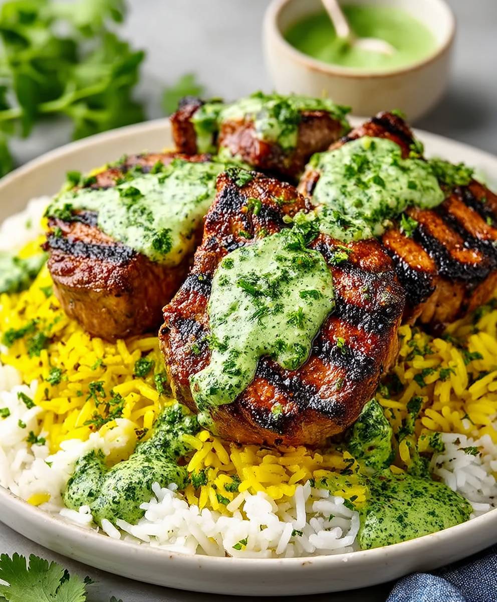 Peruvian chicken and rice