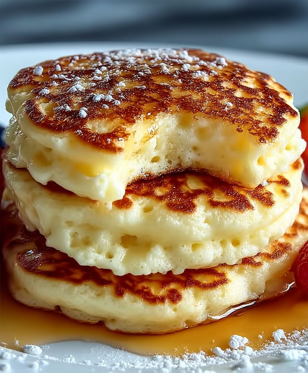 Gluten Free Cottage Cheese Pancakes