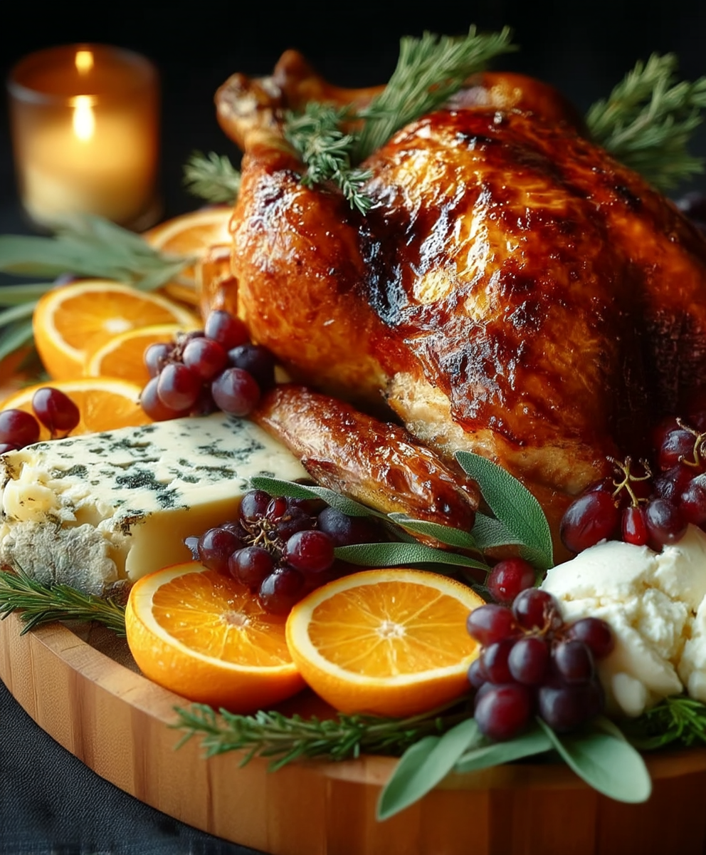 Thanksgiving cheese board