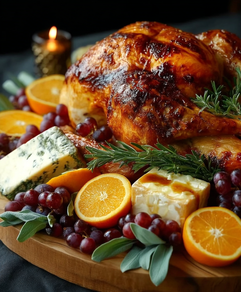 Thanksgiving cheese board