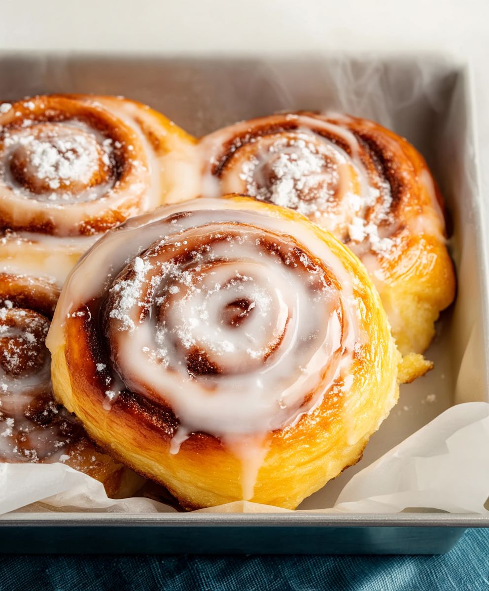 Air Fryer Cinnamon Rolls