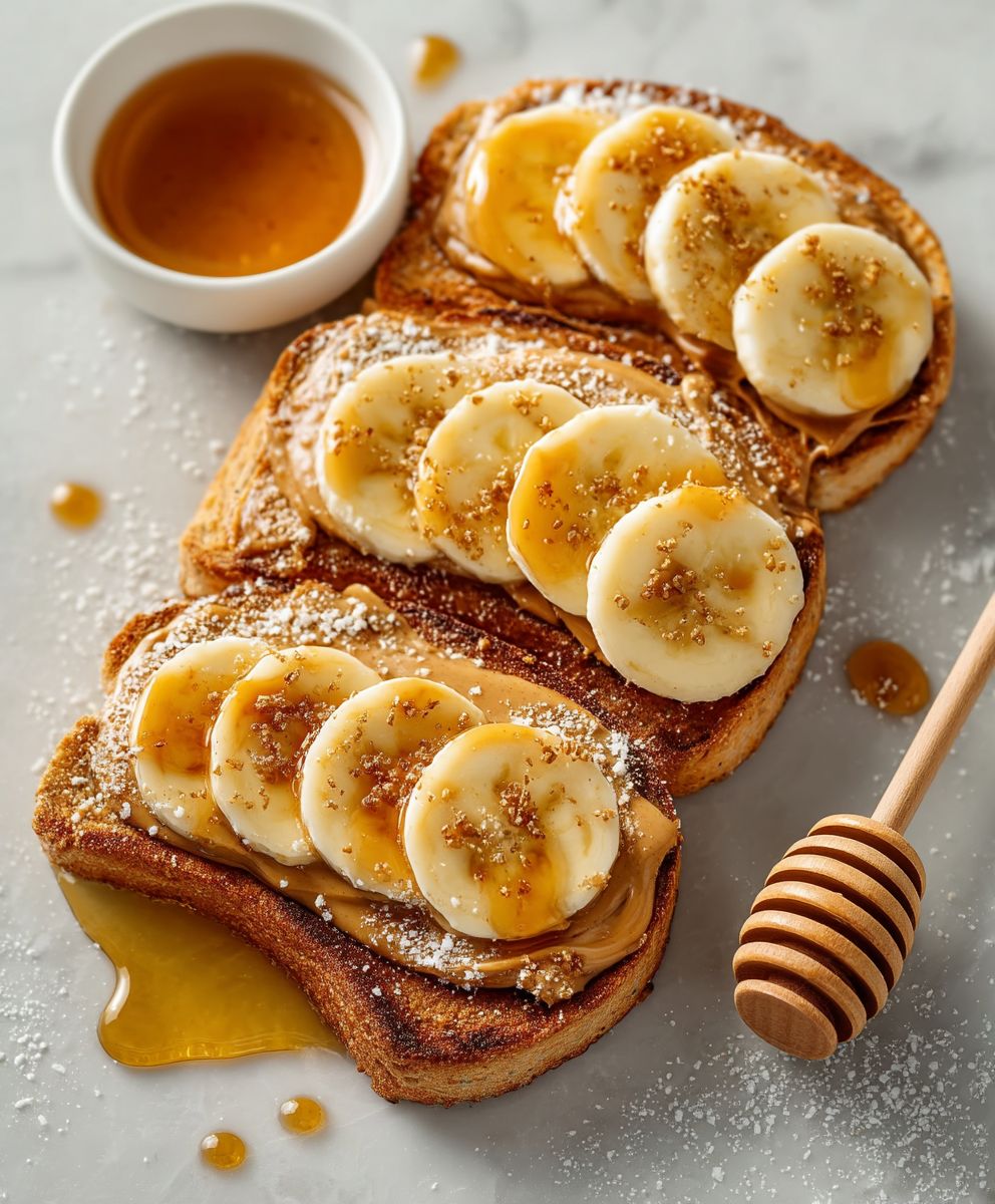 Peanut Butter Banana Toast
