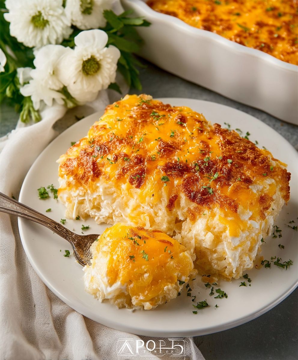 Cracker Barrel Hashbrown Casserole