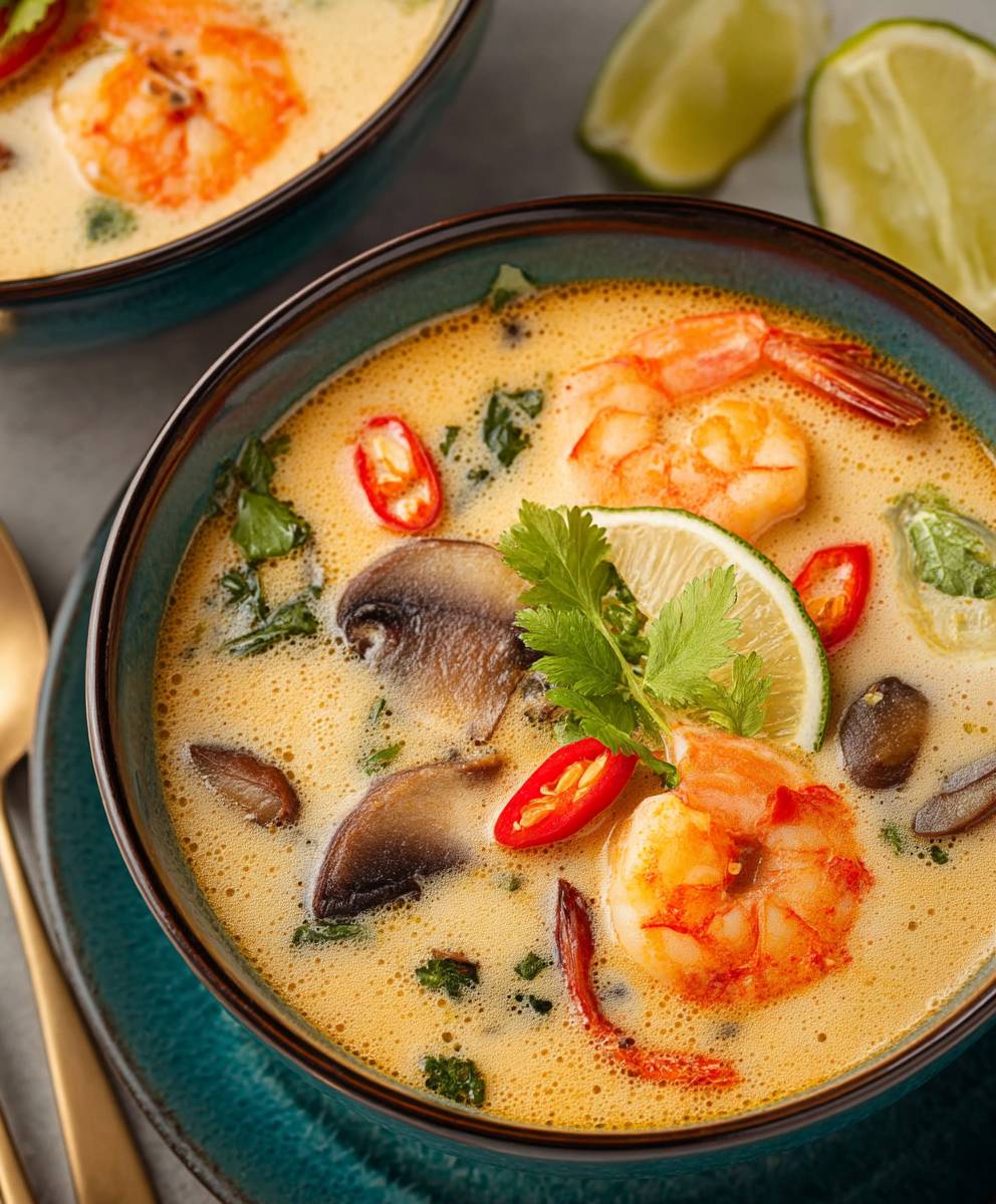 Thai Coconut Soup Shrimp