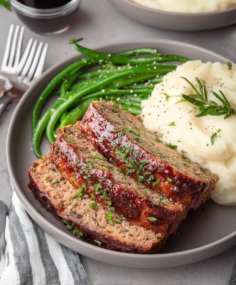 Whole30 compliant meatloaf