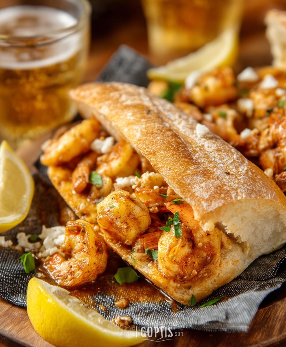 BBQ Shrimp Po Boy