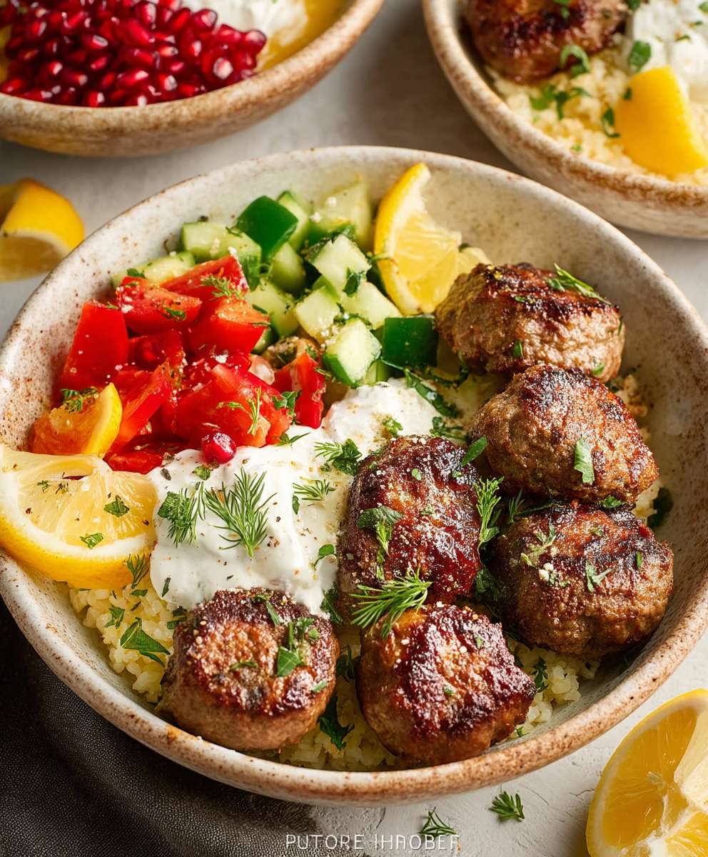Whole30 Gyro Meatballs