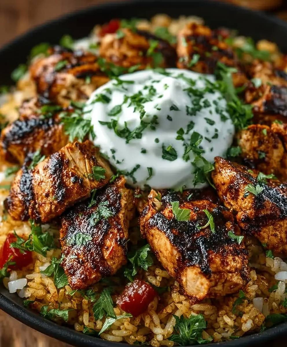 Shawarma Chicken and Rice