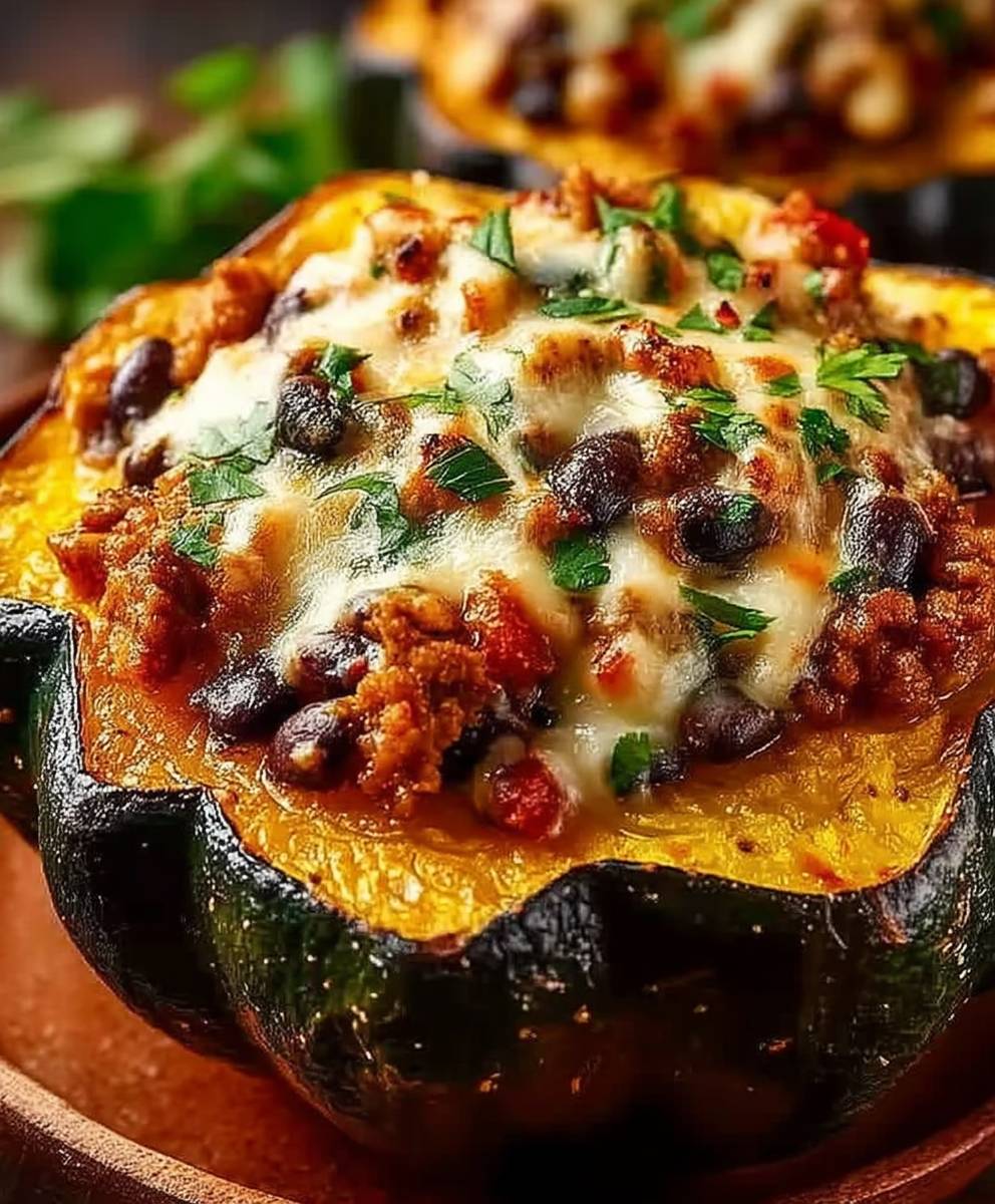Southwest Stuffed Acorn Squash