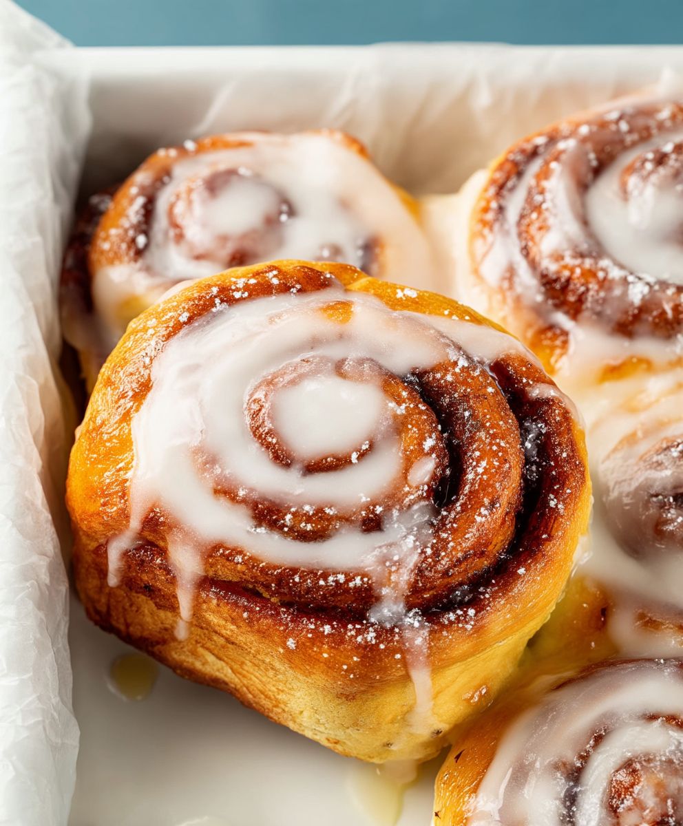 Air Fryer Cinnamon Rolls