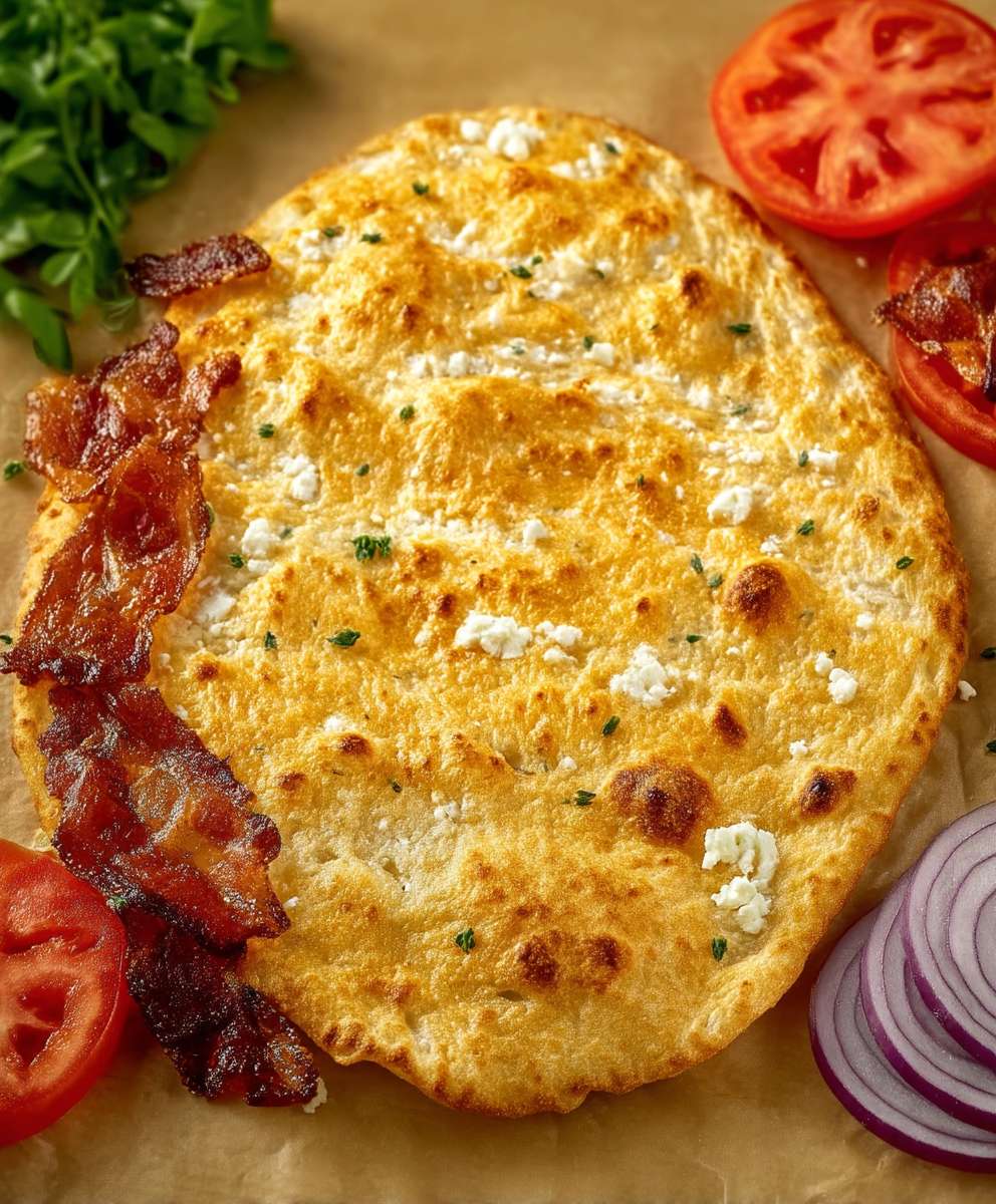 Cottage Cheese Flatbread