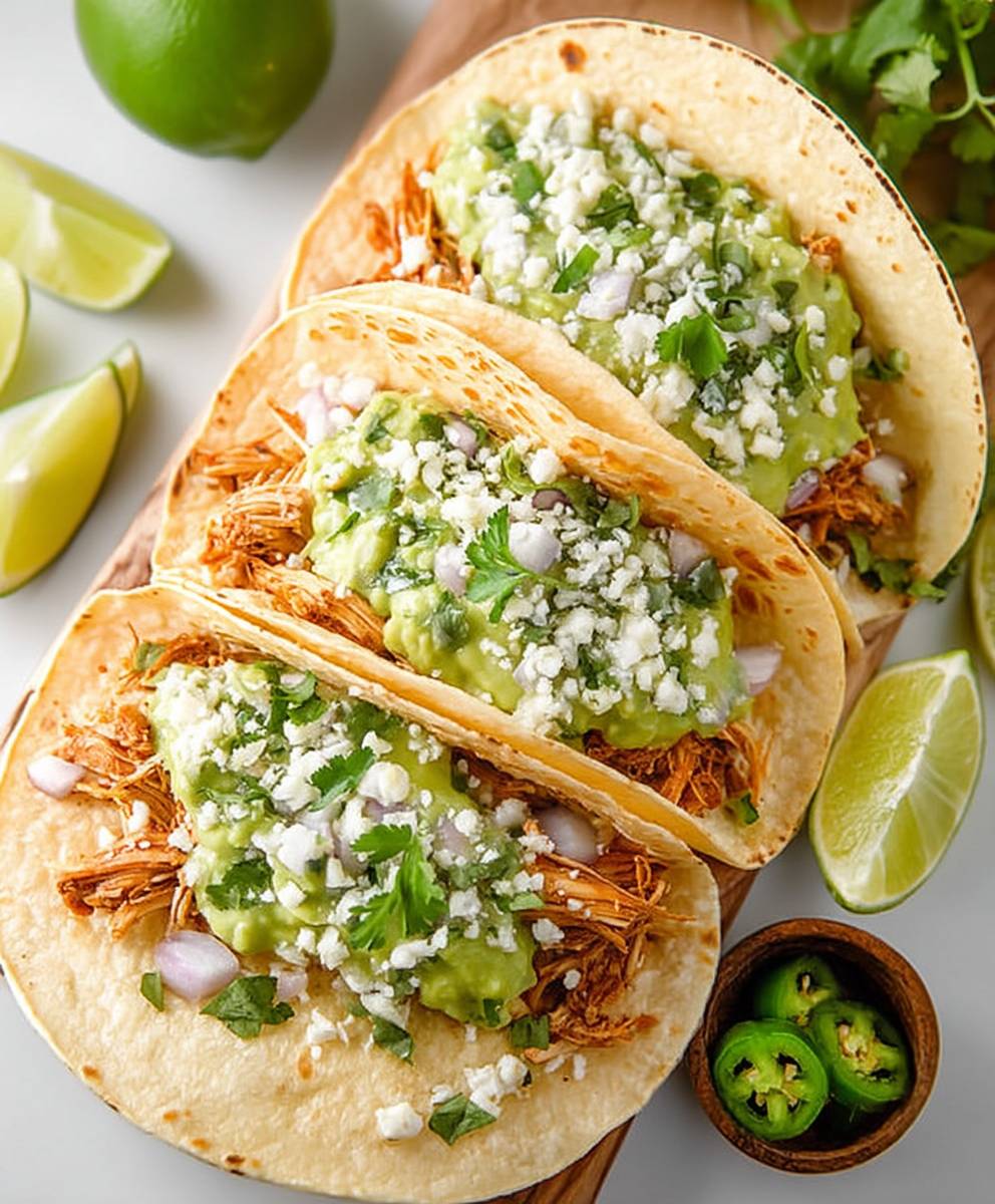 Crockpot Chicken Tacos