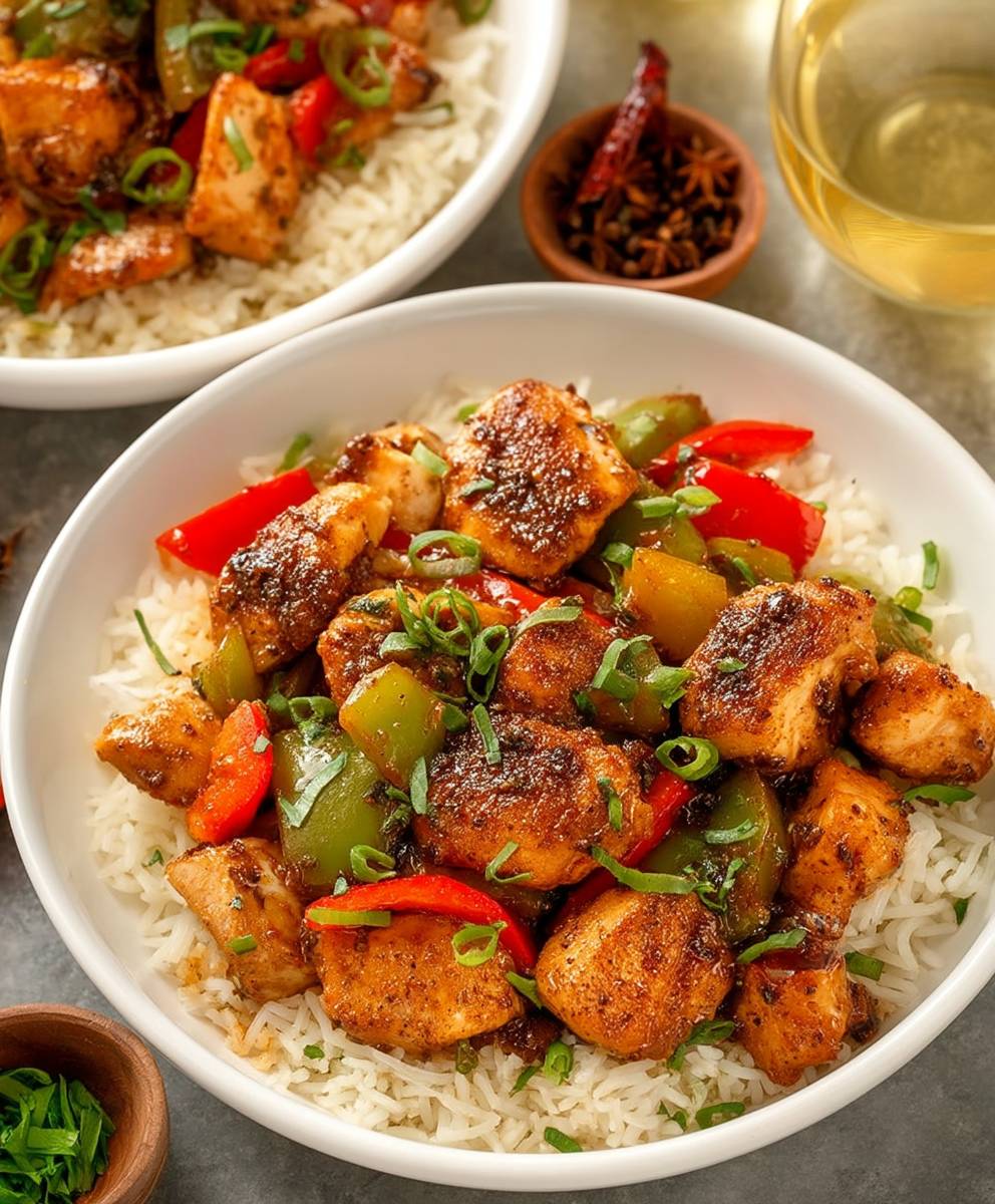 Black Pepper Chicken