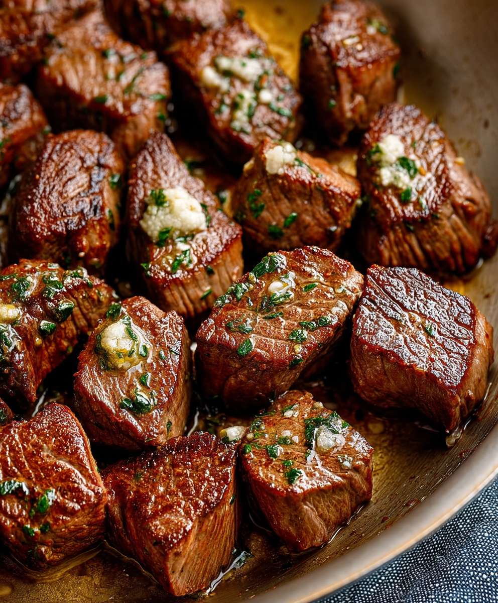 Garlic Butter Steak Bites