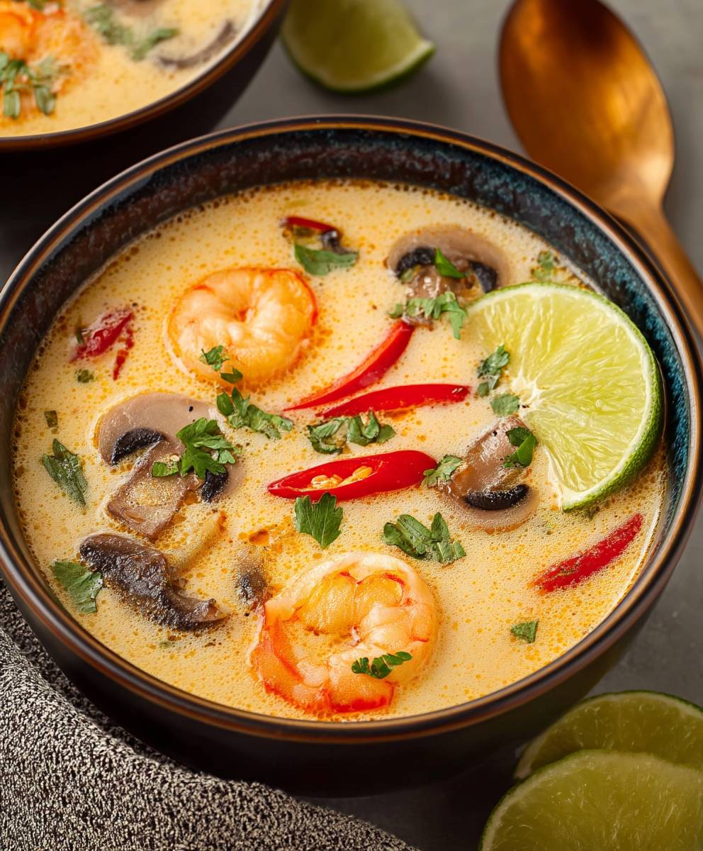 Thai Coconut Soup Shrimp