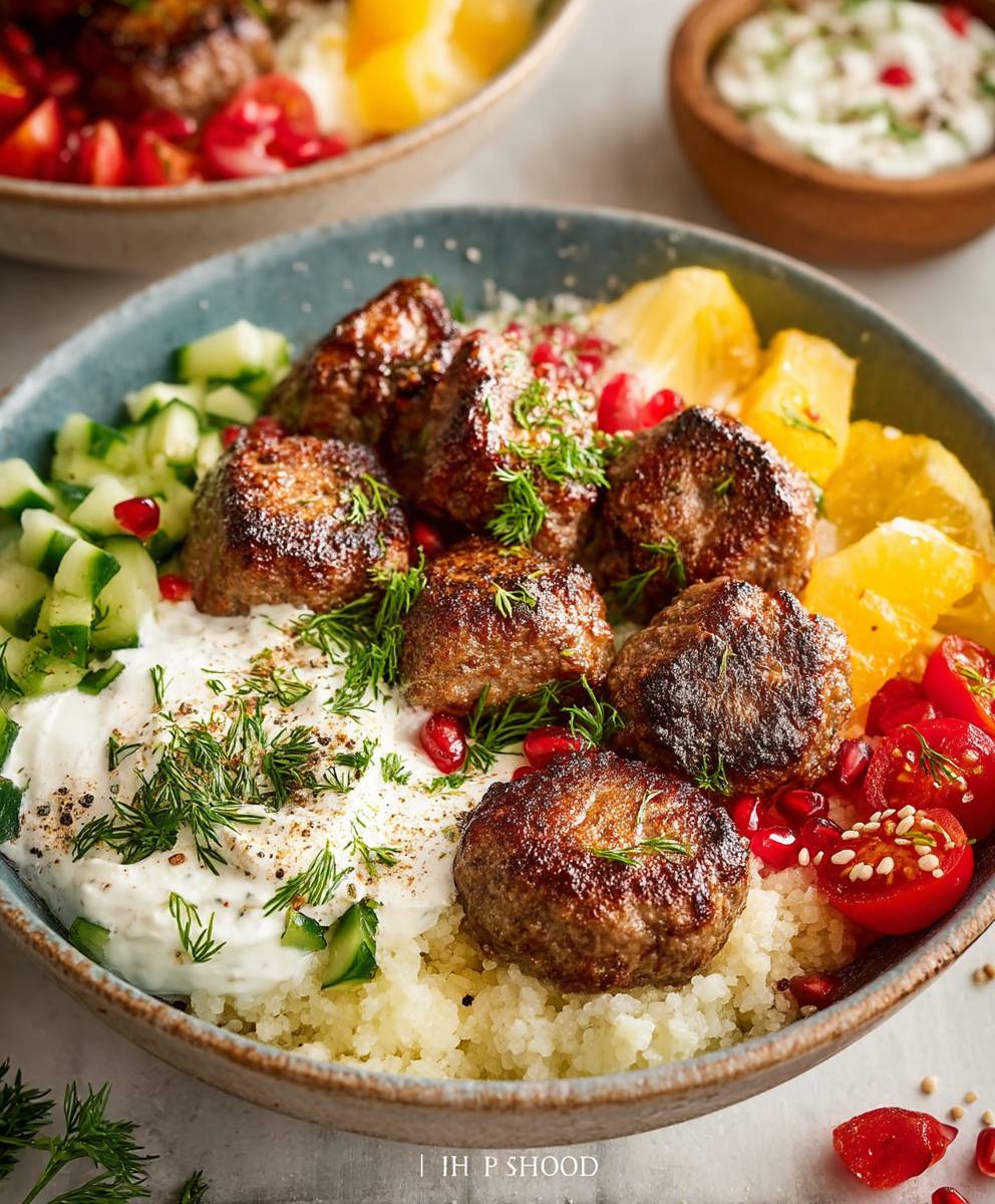 Whole30 Gyro Meatballs