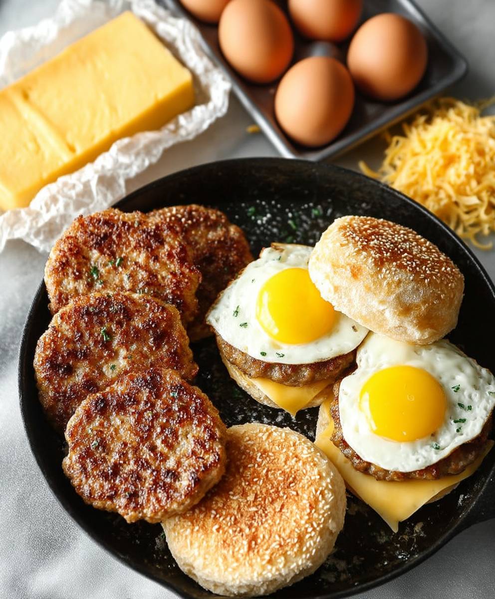 Sausage Egg Cheese Breakfast
