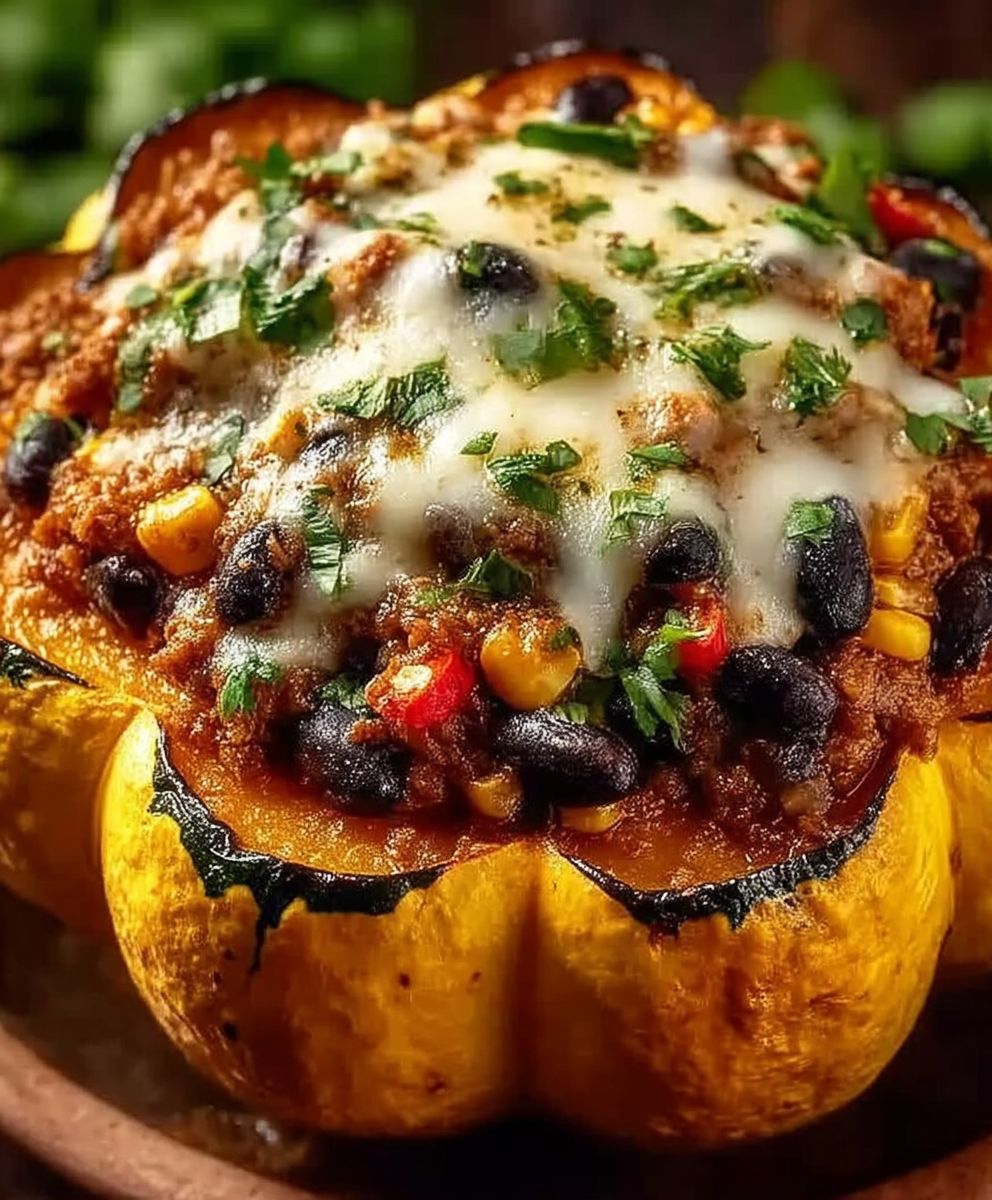Southwest Stuffed Acorn Squash