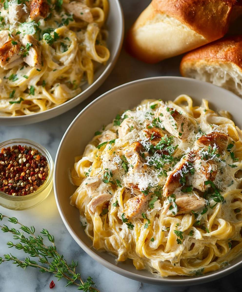 Chicken Alfredo Instant Pot
