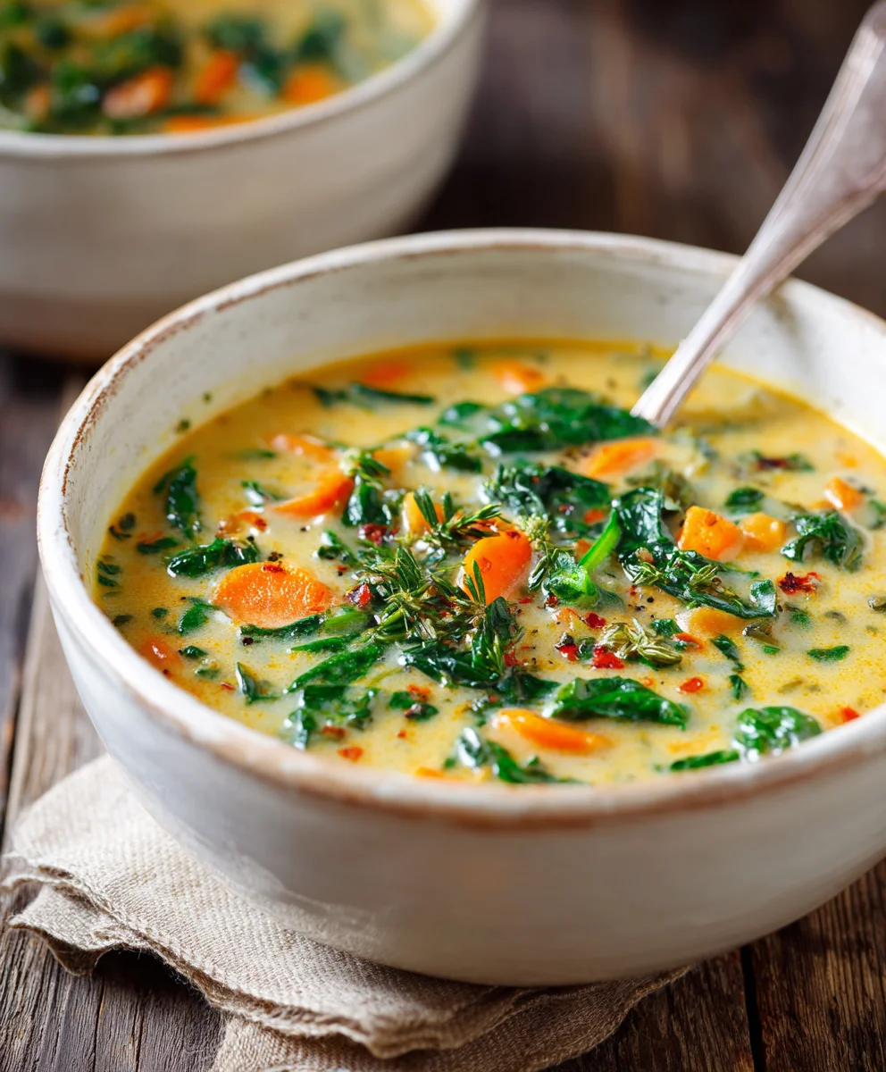 One Pot Creamy Vegetable Soup: Easy & Comforting Meal