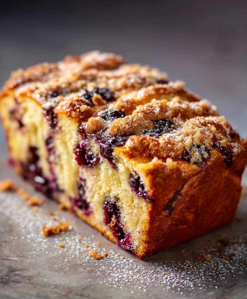 Blueberry Brioche Crumb Cake: Irresistible & Easy Recipe