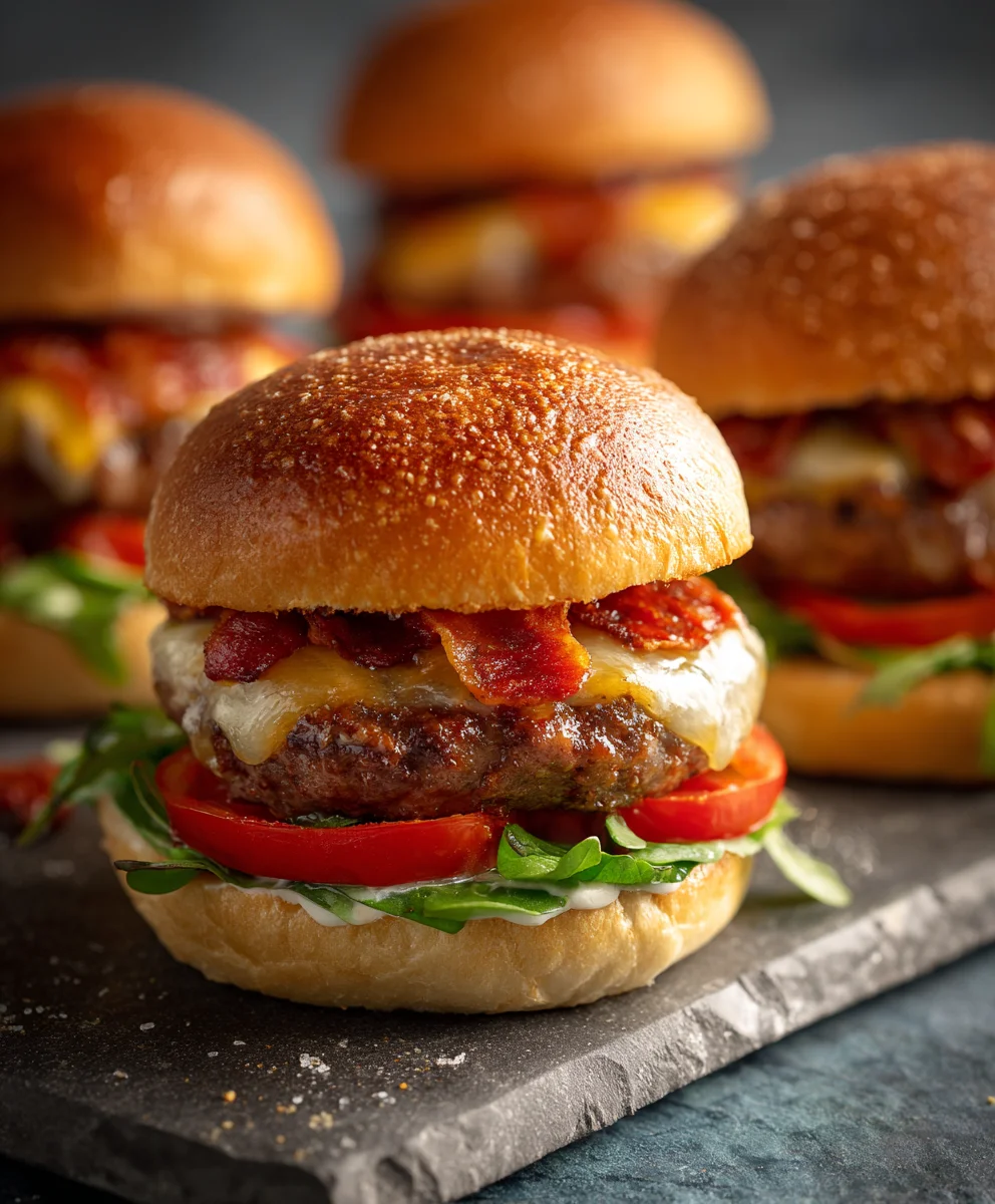 Irresistible Pizza Burgers: Beef, Cheese, & Zesty Sauce