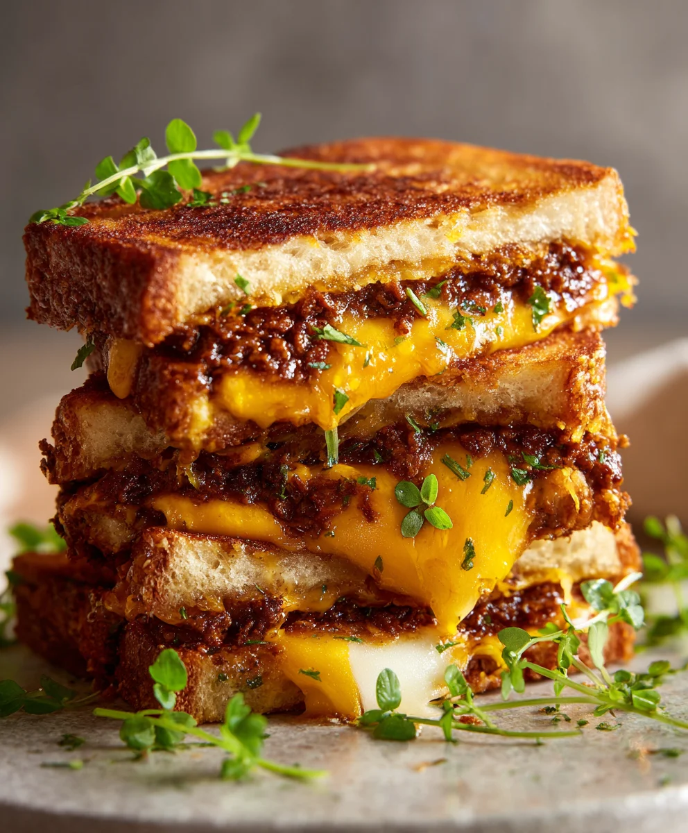 Epic Birria Grilled Cheese – Dippable, Cheesy Perfection!