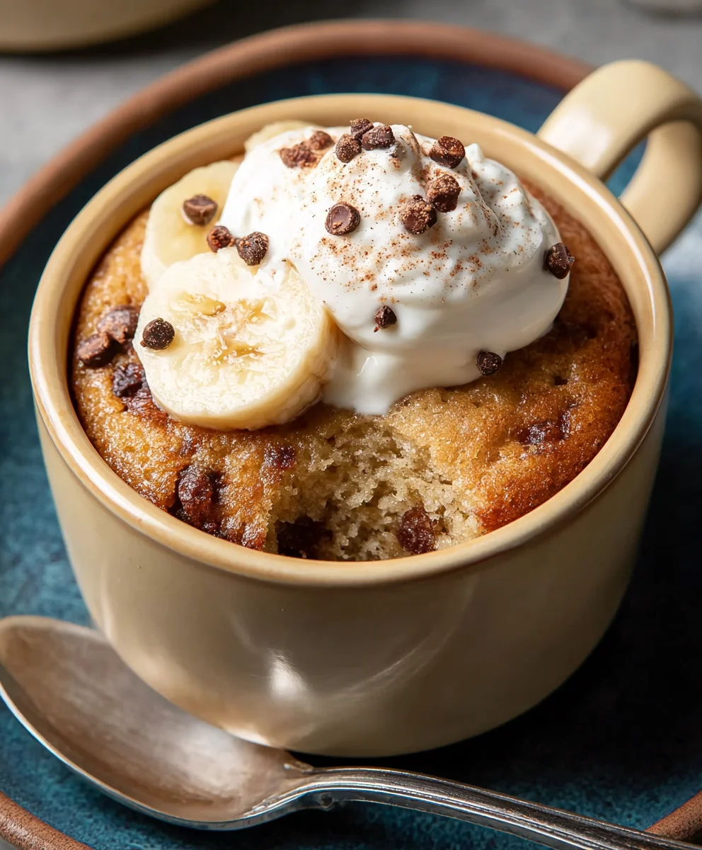Delicious 5-Min Banana Mug Cake – Perfect Quick Treat!