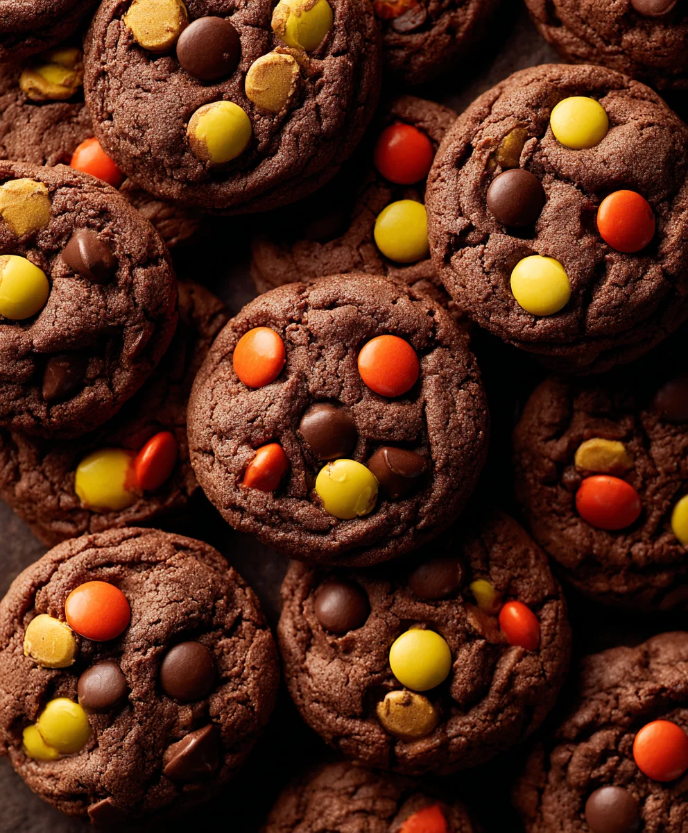 Irresistible Chocolate Reeses Pieces Cookies Recipe