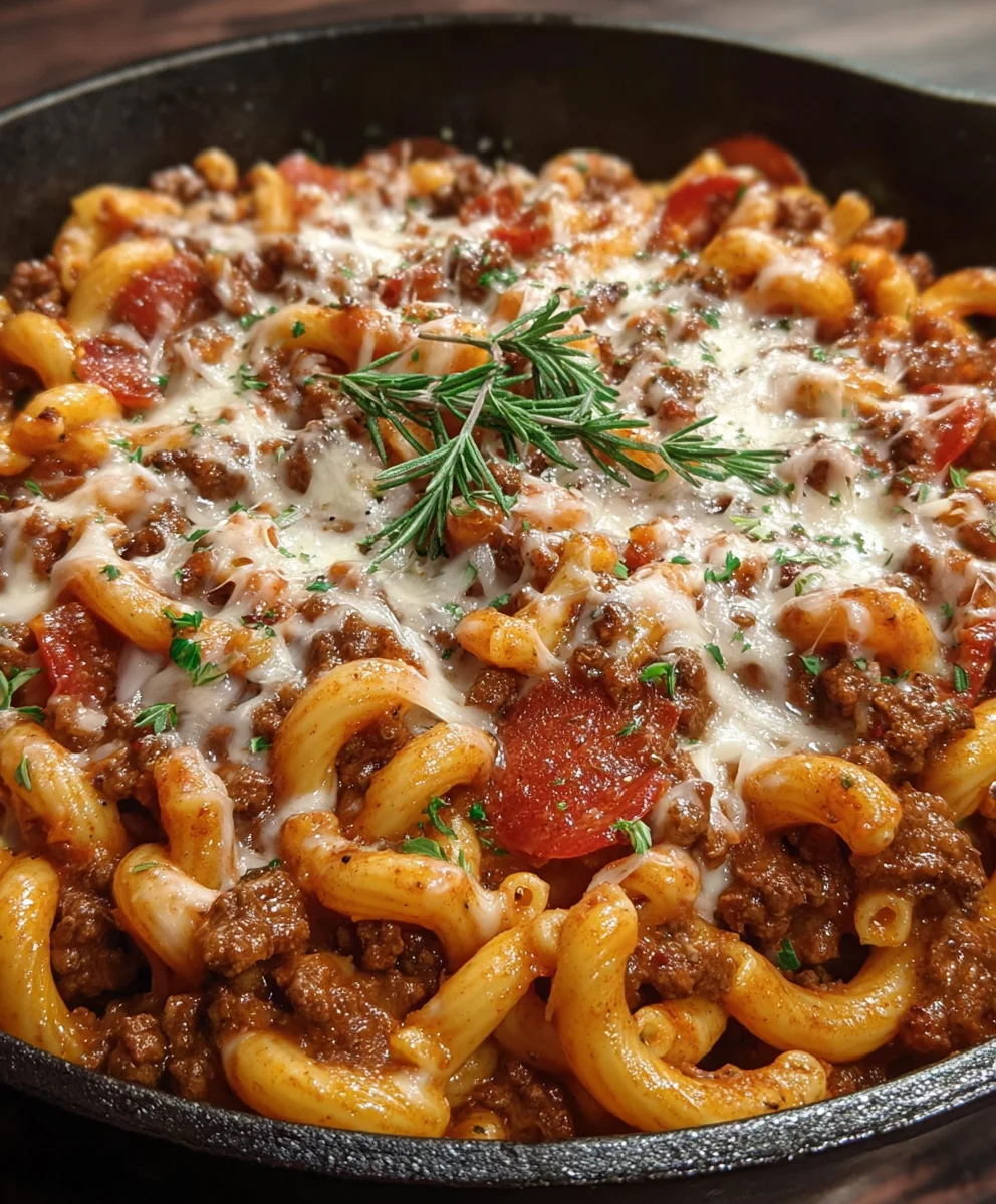 Delicious Pizza Beef Hamburger Helper - Family-Favorite Dinner!