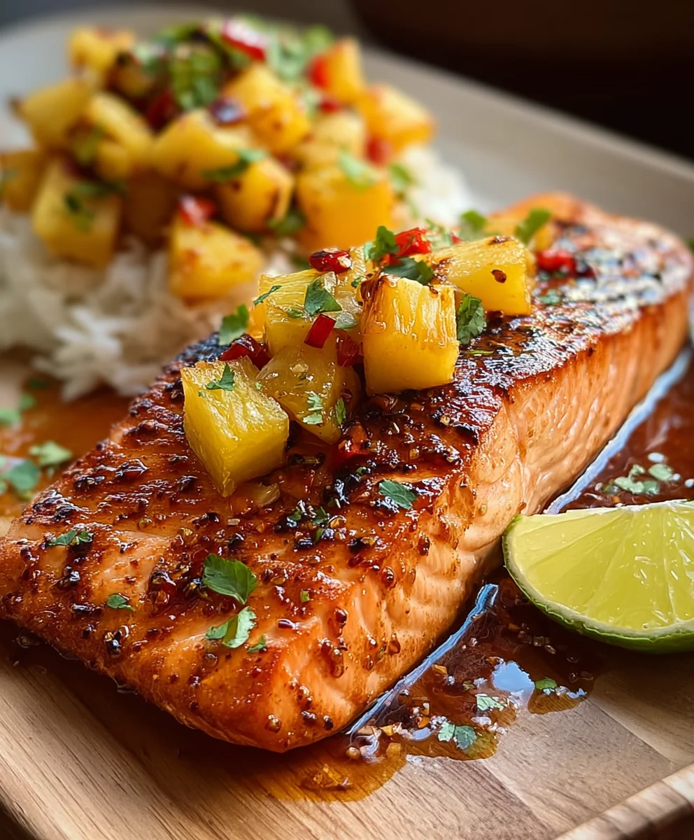 Easy Pineapple Chipotle Salmon: Sweet, Spicy & Smoky