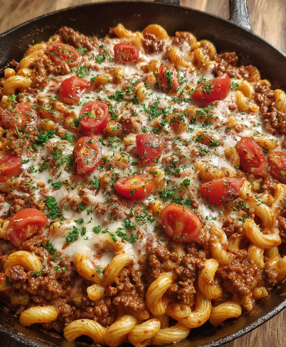 Delicious Pizza Beef Hamburger Helper - Family-Favorite Dinner!