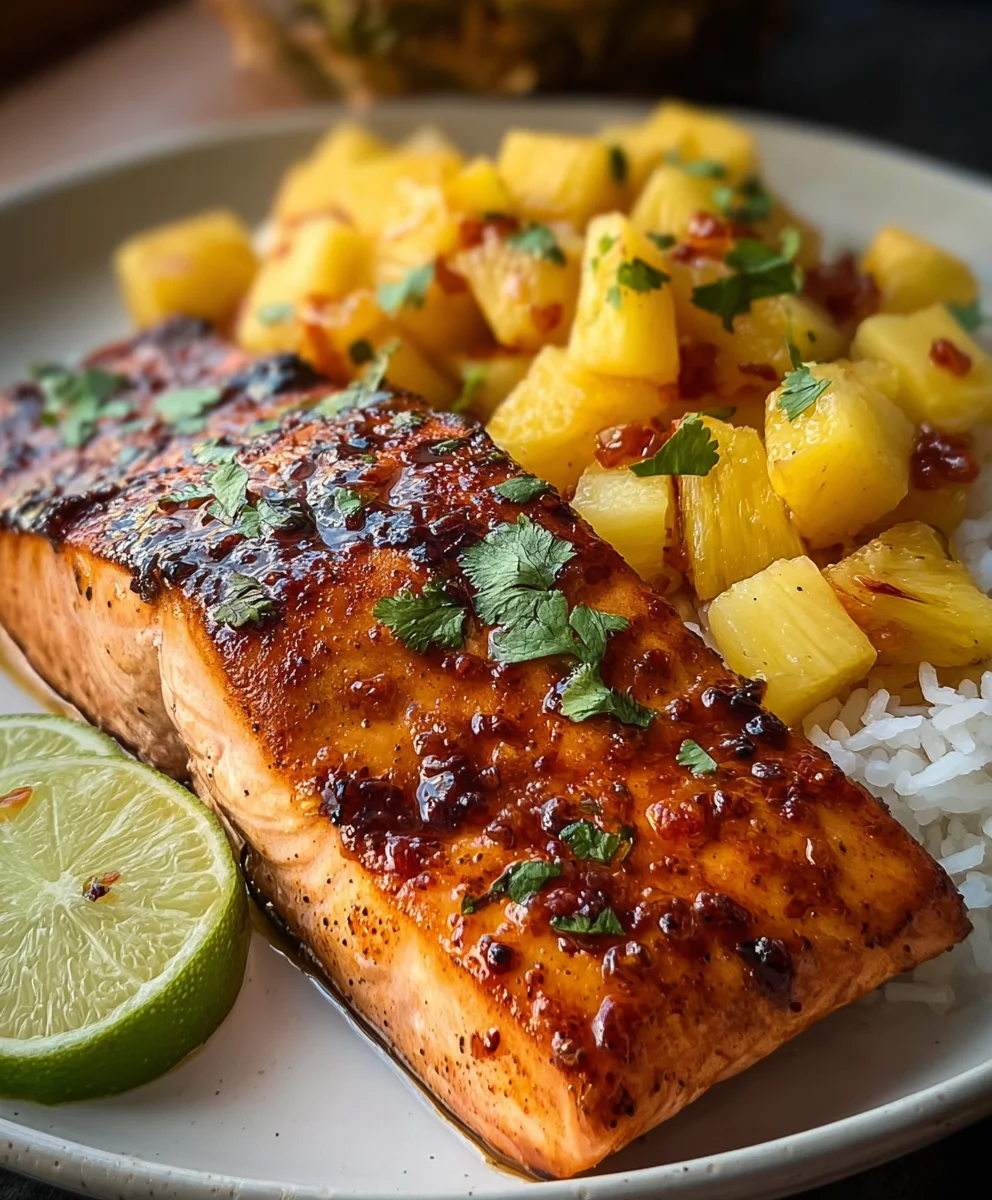 Easy Pineapple Chipotle Salmon: Sweet, Spicy & Smoky