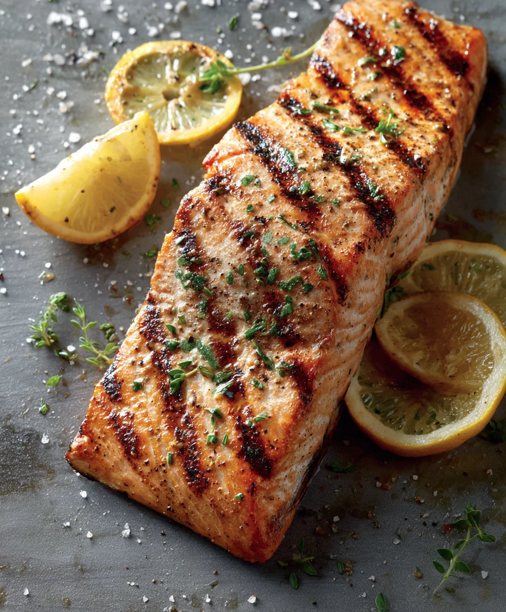 Grilled Salmon with Lemon: Perfect, Healthy & Delicious!