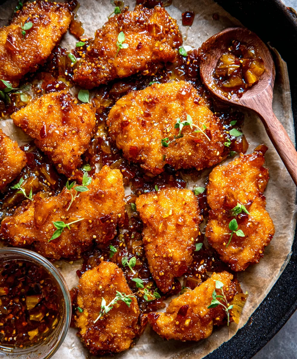 Easy Hot Honey Chicken: Sweet, Spicy & Irresistibly Crispy!