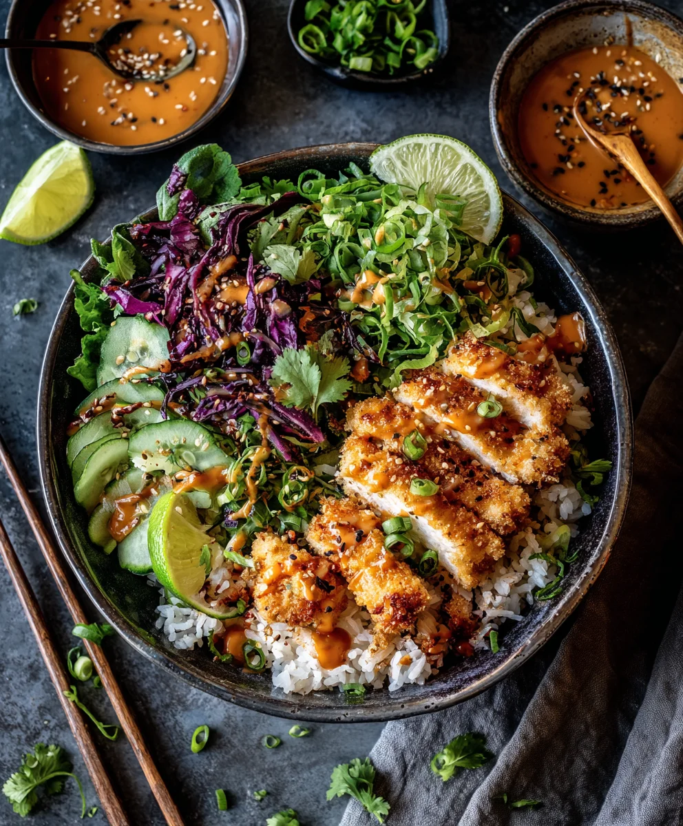 Bang Bang Chicken Bowl: Spicy, Sweet, & Savory Recipe
