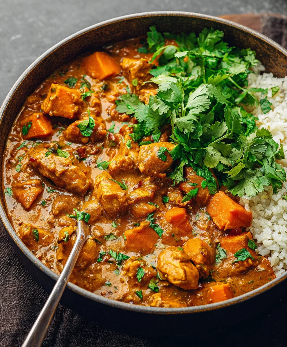 Flavorful Chicken Sweet Potato Curry Recipe - Quick & Easy