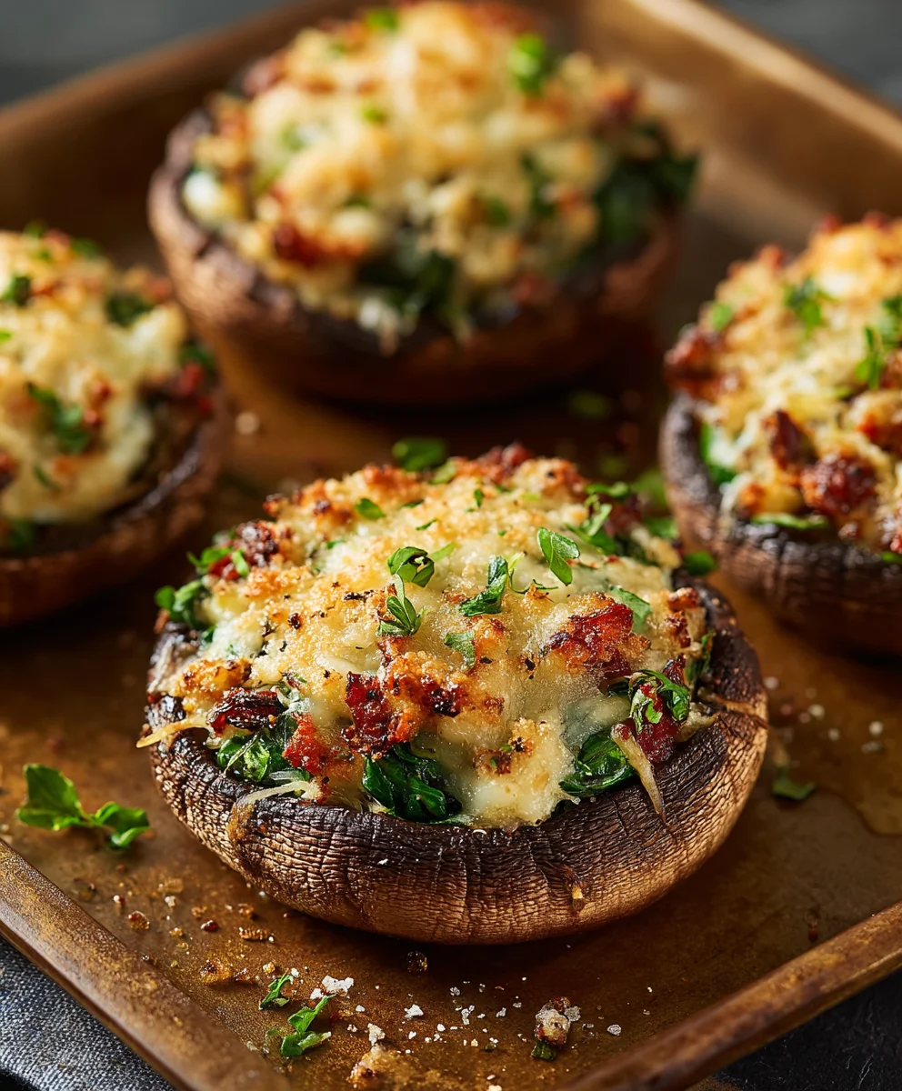 Amazing Stuffed Portobello Mushrooms: Easy, Healthy Dinner