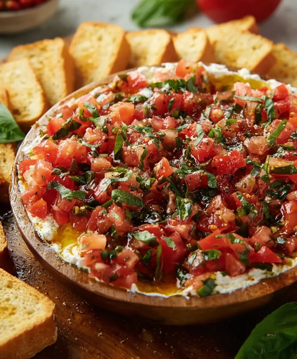 Bruschetta Dip Recipe: Vibrant, Flavorful Party Appetizer
