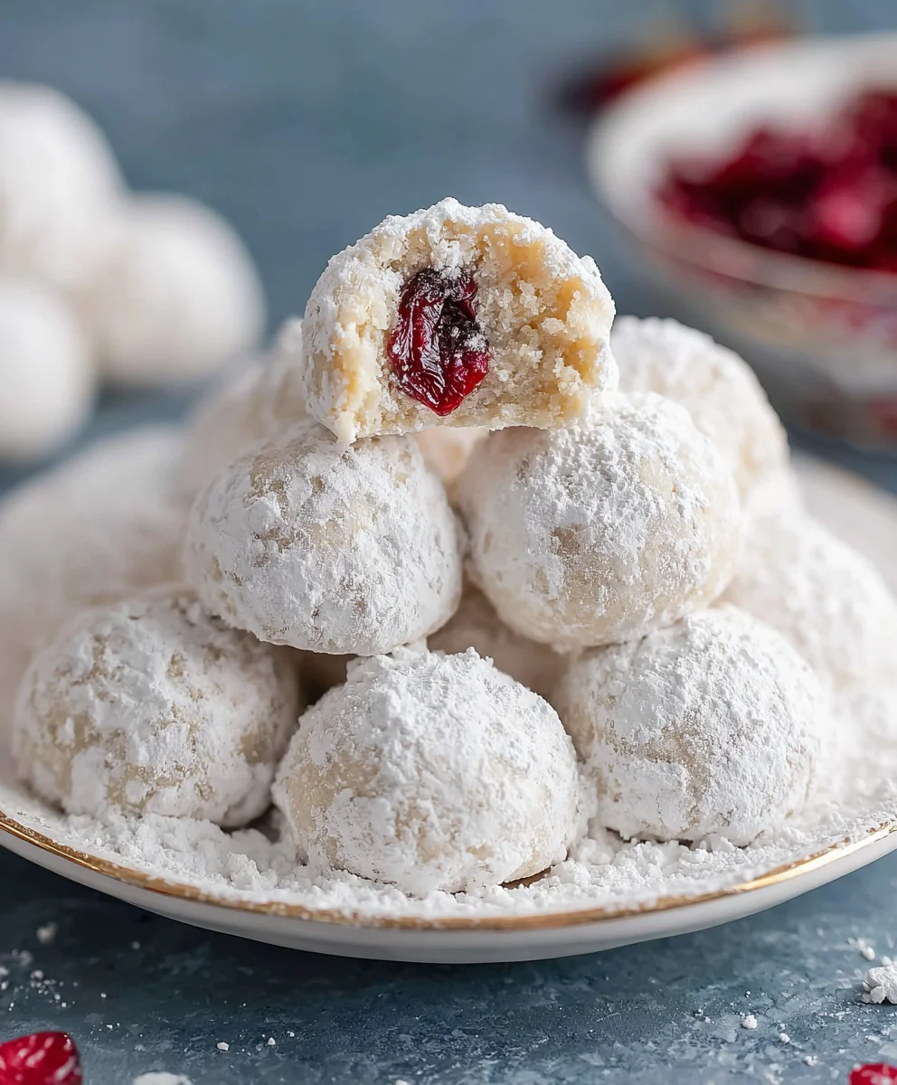 Best Cherry Snowball Cookies: Sweet, Festive & Simple!