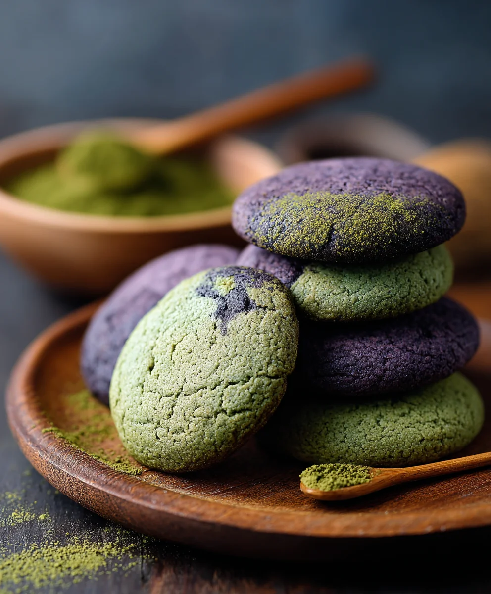 Matcha Ube Cookies: Vibrant, Chewy, & Irresistible Recipe