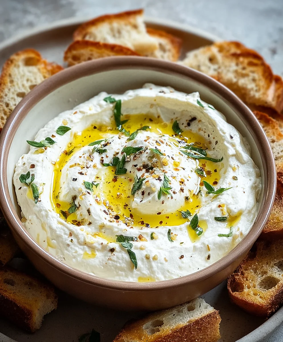 Whipped Feta Honey Dip: Creamy, Sweet, & Savory Appetizer