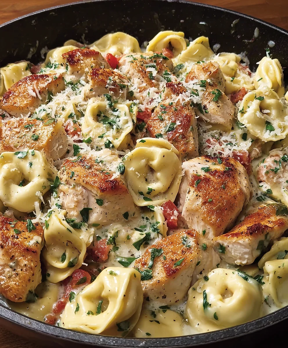 Quick Parmesan Chicken Tortellini – Your New Favorite Meal