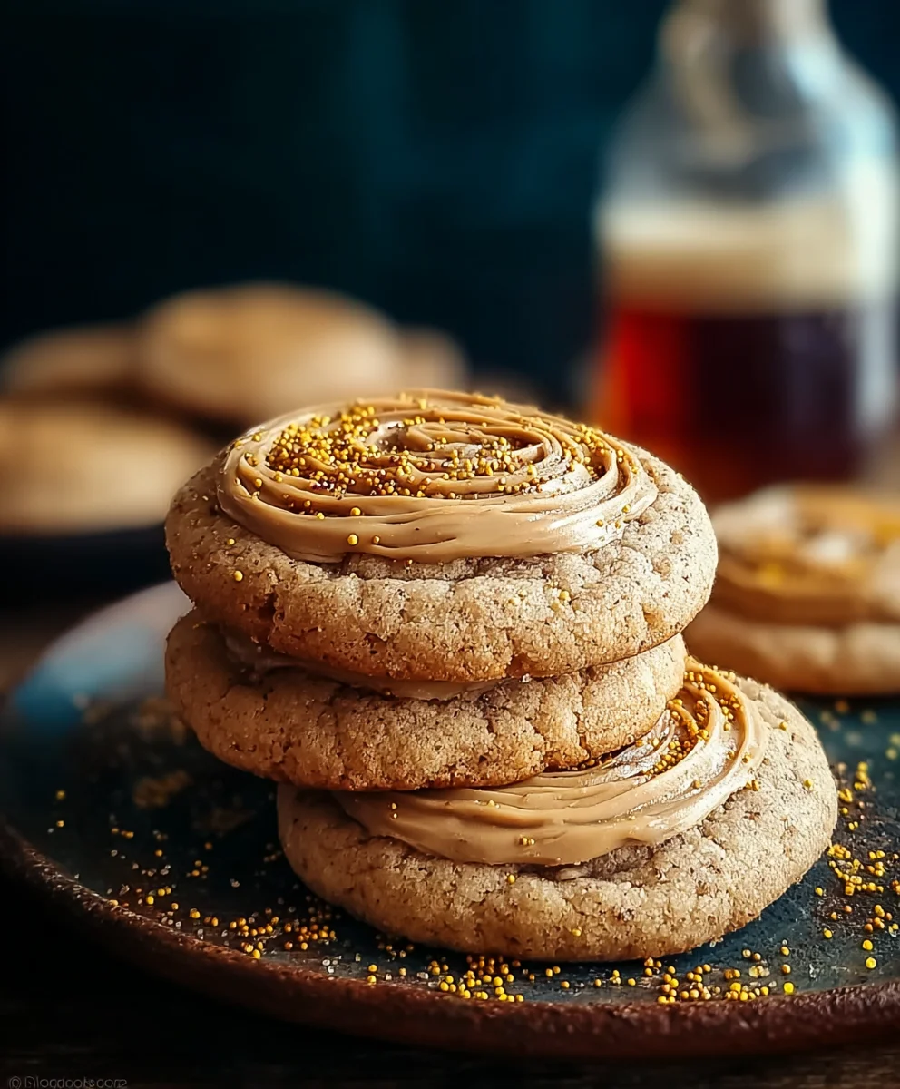 Spellbinding Harry Potter Non-Alcoholic Butterbeer Cookies