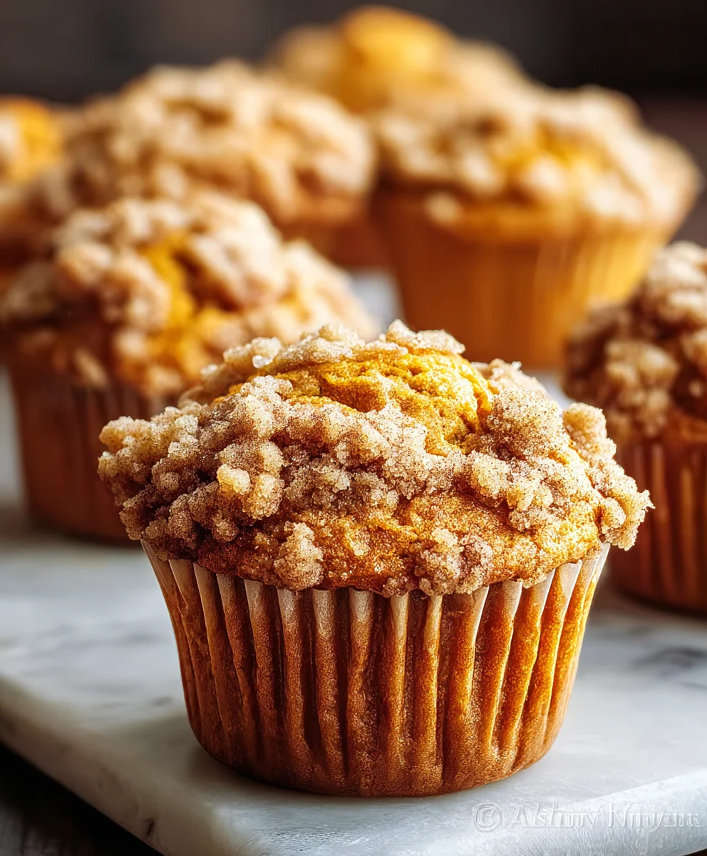 Best Pumpkin Streusel Muffins