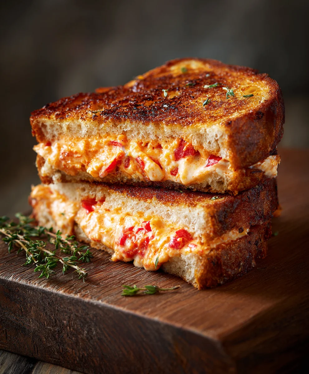 Pimento Grilled Cheese: Melty, Cheesy & Irresistibly Delicious!