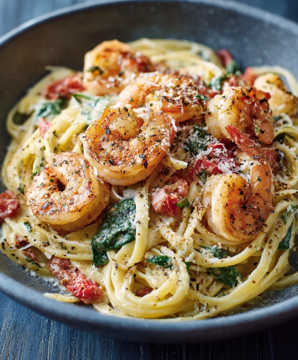 Easy Creamy Shrimp Pasta – Weeknight Dinner Perfection!