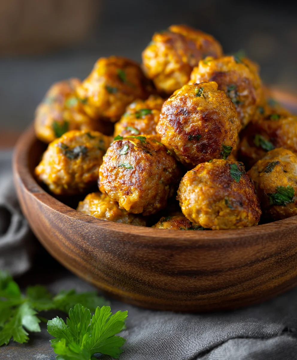 Savory Pumpkin Turkey Meatballs: Delicious & Nutritious Dinner