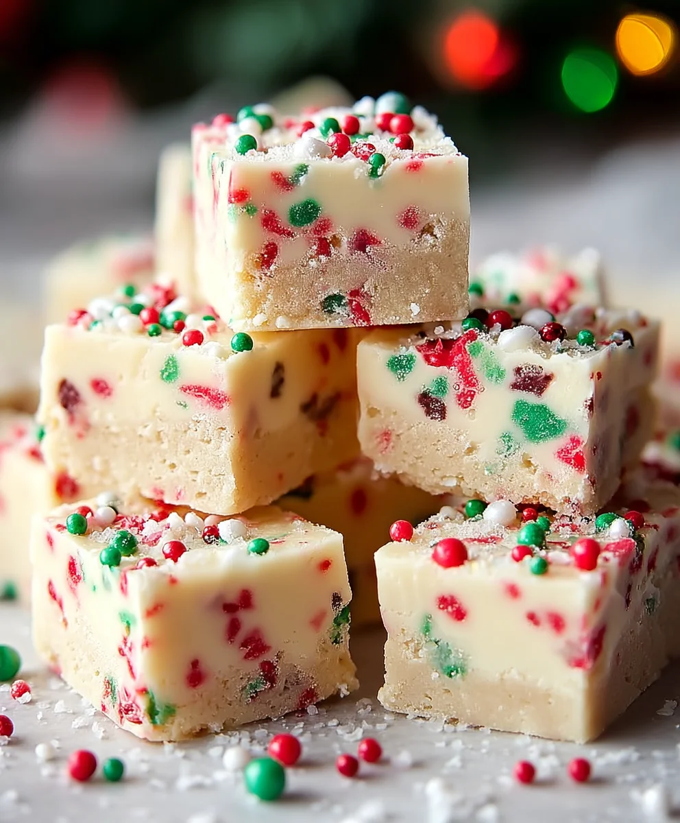 Irresistible Christmas Sugar Cookie Fudge - No-Bake Delight!